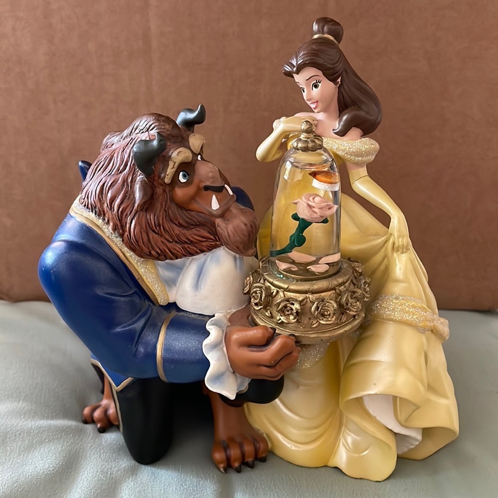 Beauty & The Beast Music Box Figures